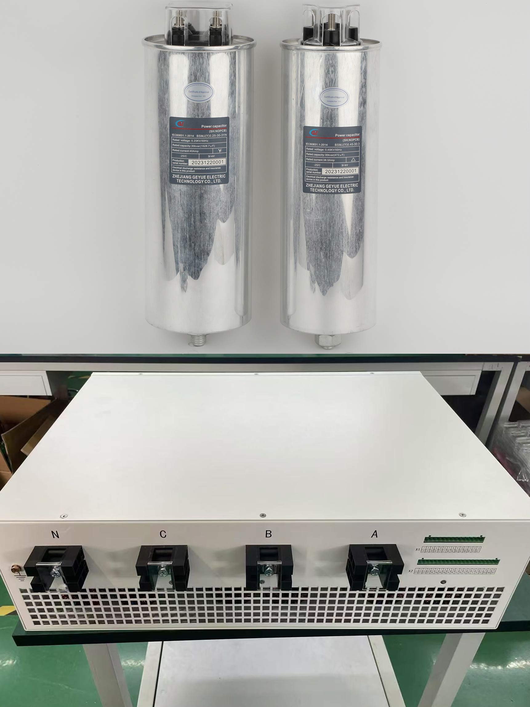 Az aktív szűrők és a passzív kondenzátor bankok együtt működhetnek egy hibrid rendszerben, és mik az előnyei?