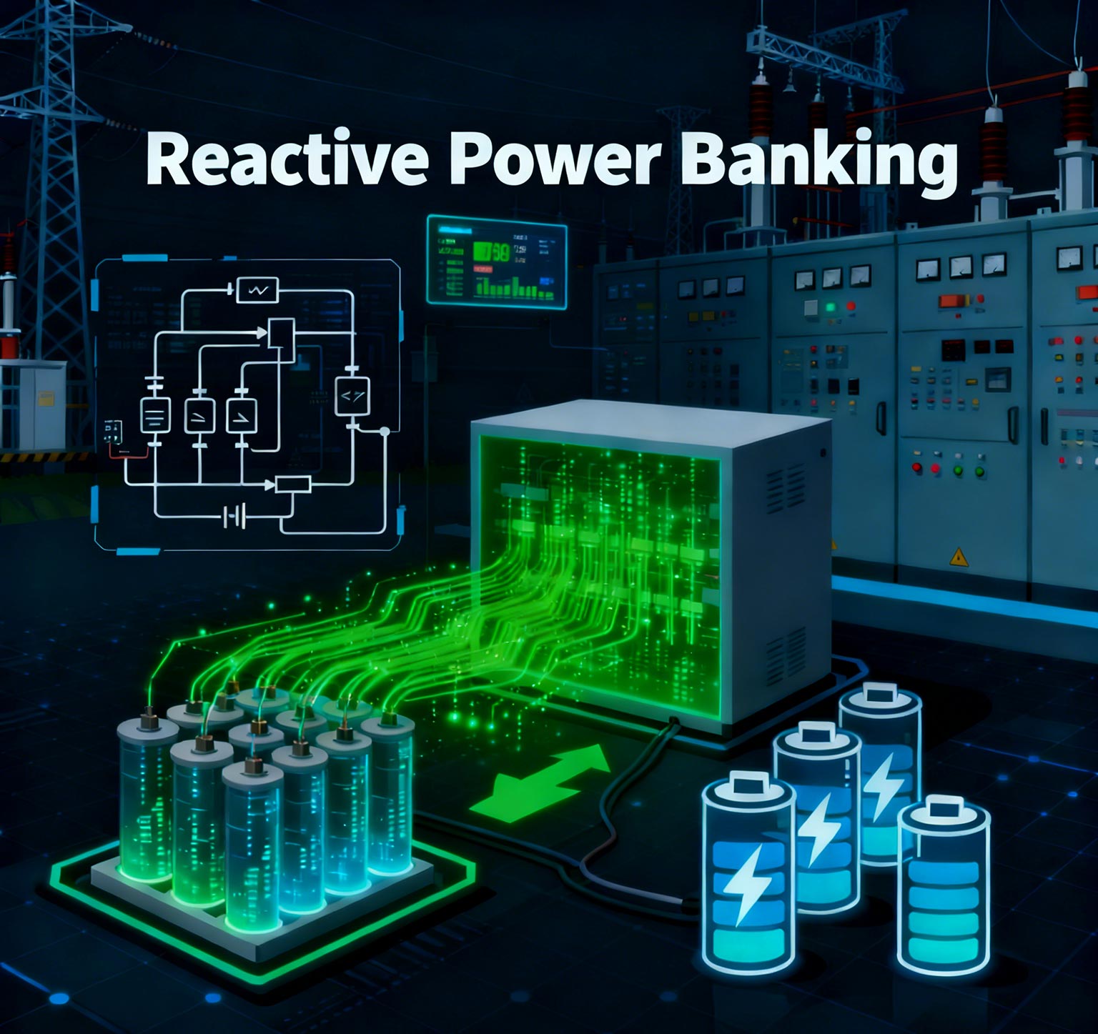 Mit jelent a „reaktív energia bankolás” vagy „reaktív energiaelosztás” fogalma az intelligens hálózattal összefüggésben?