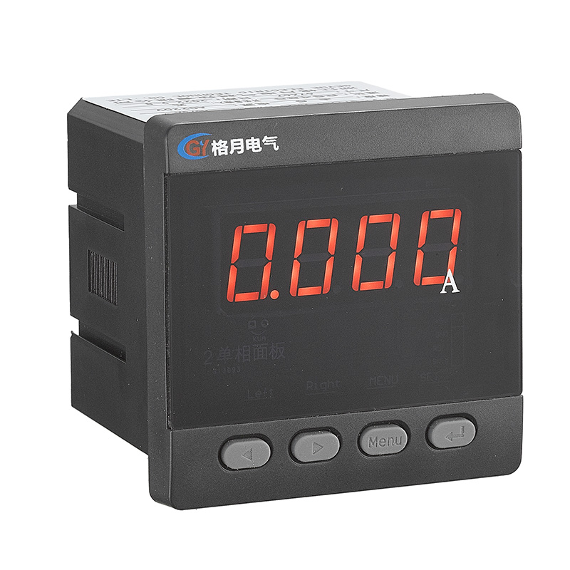 GY1941-K1 sorozatú LED LCD AC DC RS485 egyfázisú ampermérő