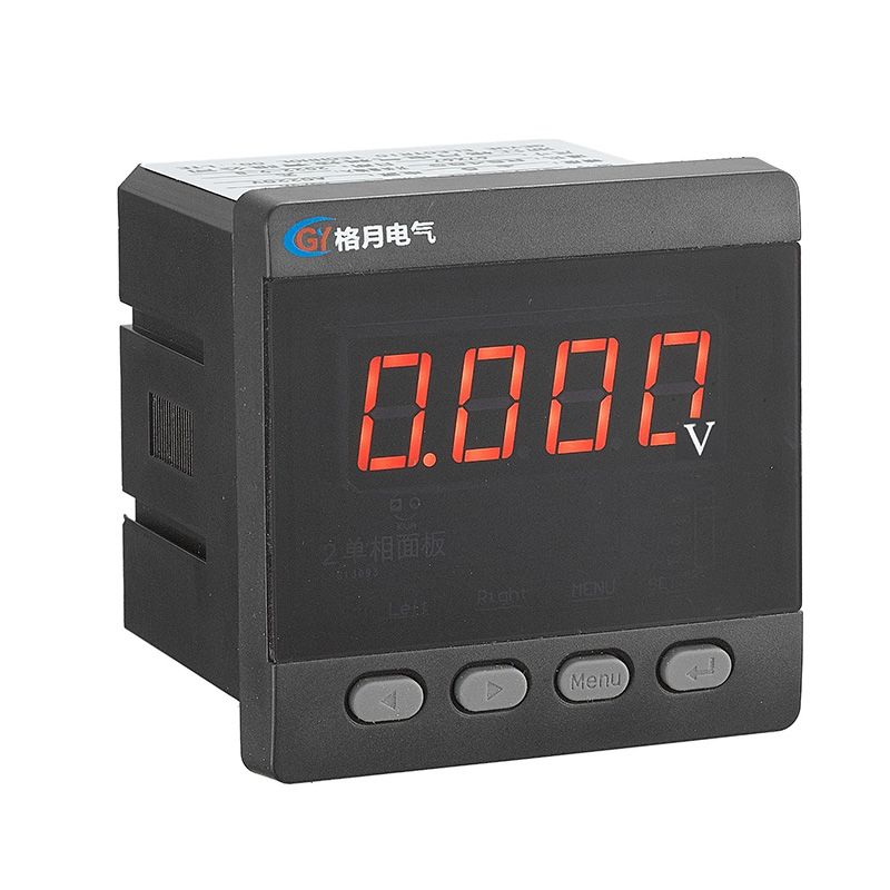 GY194U-K1 sorozat LED LCD AC DC RS485 egyfázisú voltmérő
