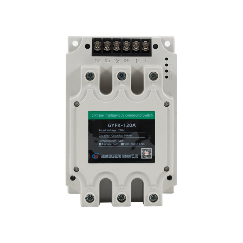 GyFK-1220A 220V 50kVAR osztott fázisú kompenzáció háromfázisú intelligens alacsony feszültségű vegyületkapcsoló