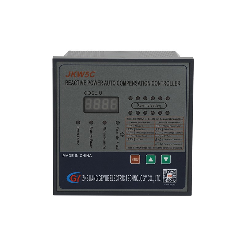 JKW5C APFC automatikus teljesítménytényező vezérlő